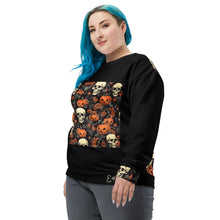 Load image into Gallery viewer, E4MD Pumpkin and Bone Dad Sweatshirt

