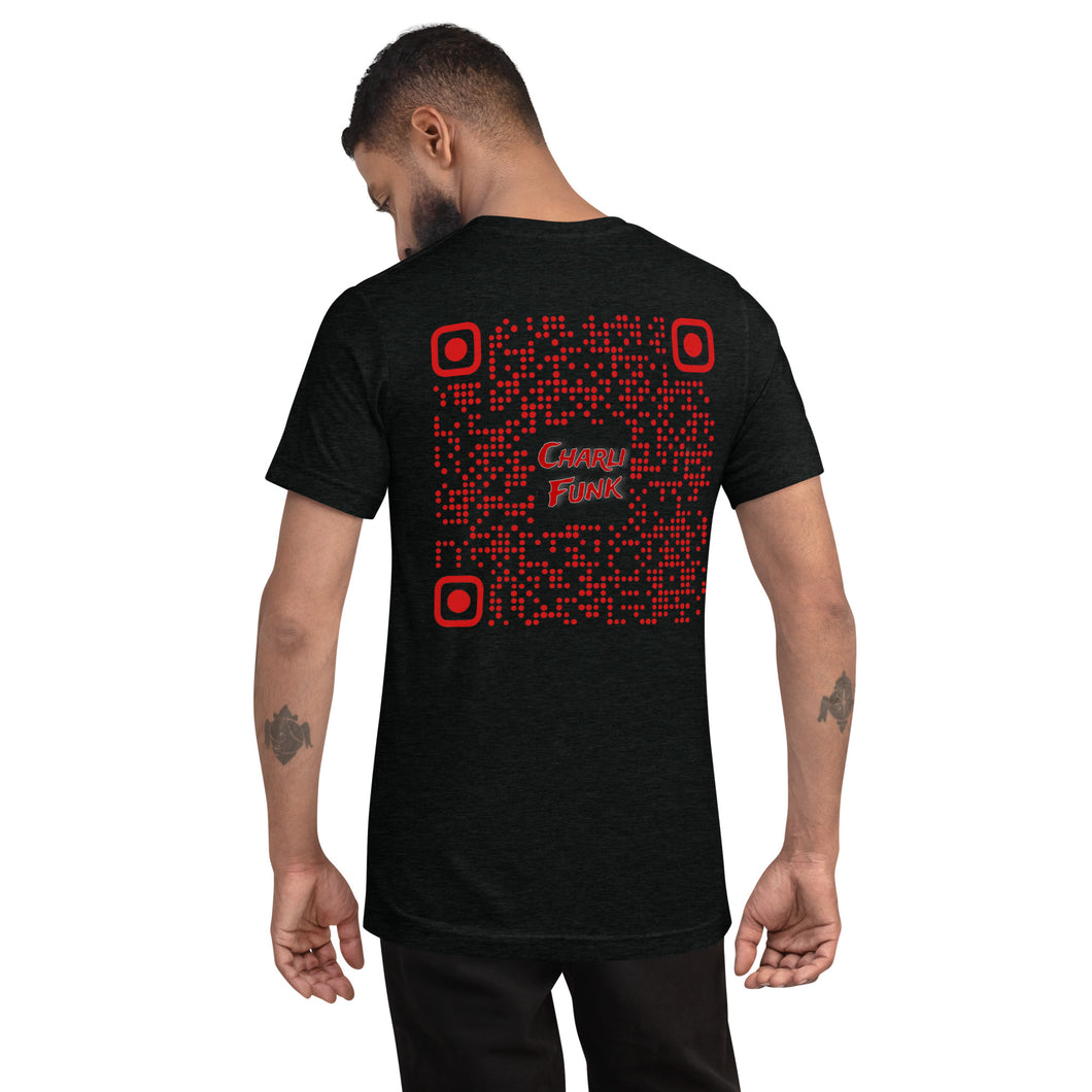Charli Funk- Float IT Short sleeve QR t-shirt by E4MD