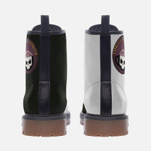 Load image into Gallery viewer, E4MD Black and white Leather Lightweight boots
