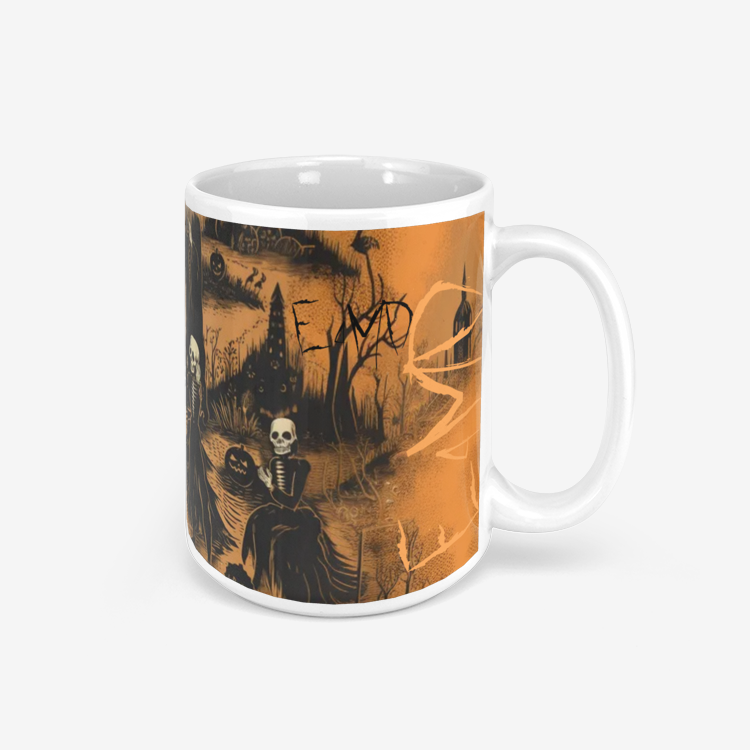 E4MD Spirit Graveyard Spooky Glossy Mug