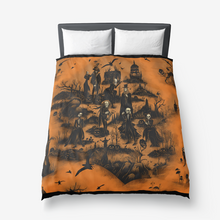 Load image into Gallery viewer, E4MD Spirit Graveyard Spooky Microfiber Duvet Cover

