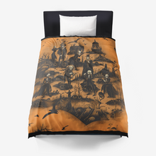 Load image into Gallery viewer, E4MD Spirit Graveyard Spooky Microfiber Duvet Cover
