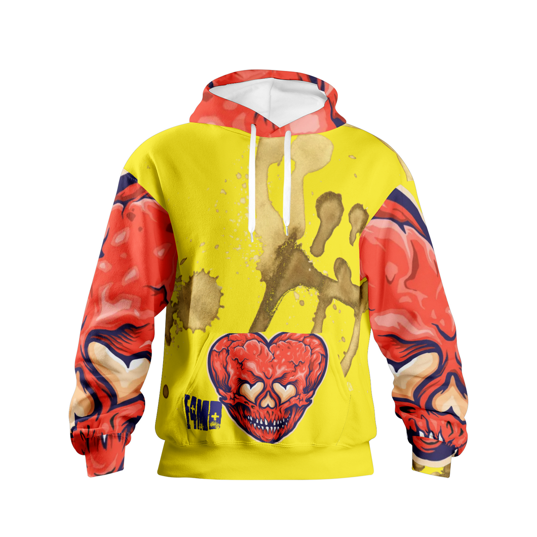 E4MD Coffee Stained Pullover Hoodies