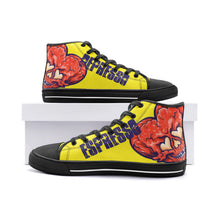 Load image into Gallery viewer, E4MD High Top Canvas Shoes Yellow
