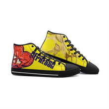 Load image into Gallery viewer, E4MD High Top Canvas Shoes Yellow
